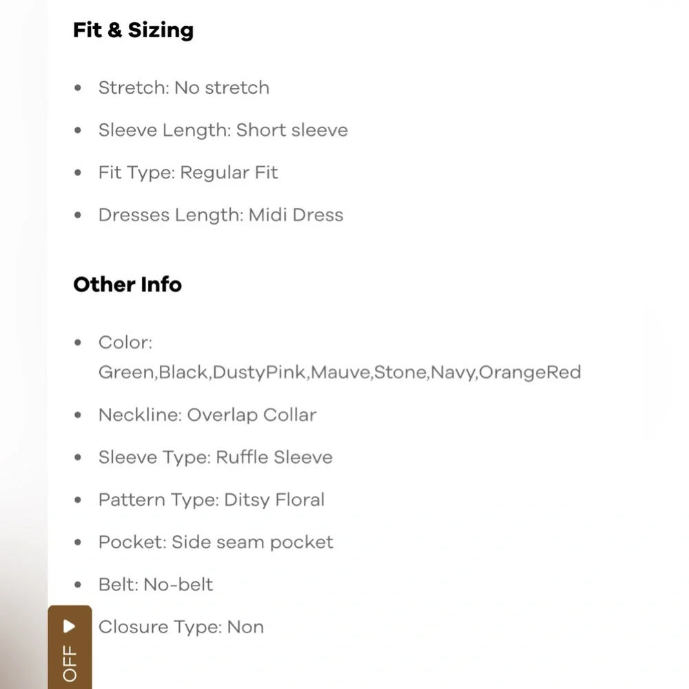 NWT Bloomchic Floral Cold shoulder asymmetrical size 3X 22/24🌸BC BAG 03 - Picture 11 of 11